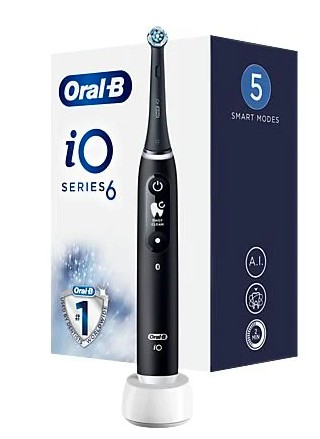 Oral-B iO6 Black elektromos fogkefe 