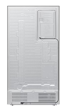 Samsung RS70F65QETEO side by side hűtőszekrény, 420/239L, AI Inverteres Kompresszor, 91.2x72.6x178.4 cm, matt metál szín 