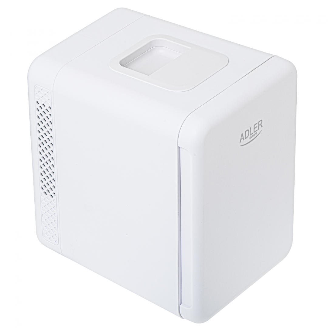 Adler AD8084W mini hűtőszekrény 4L, fehér szín 
