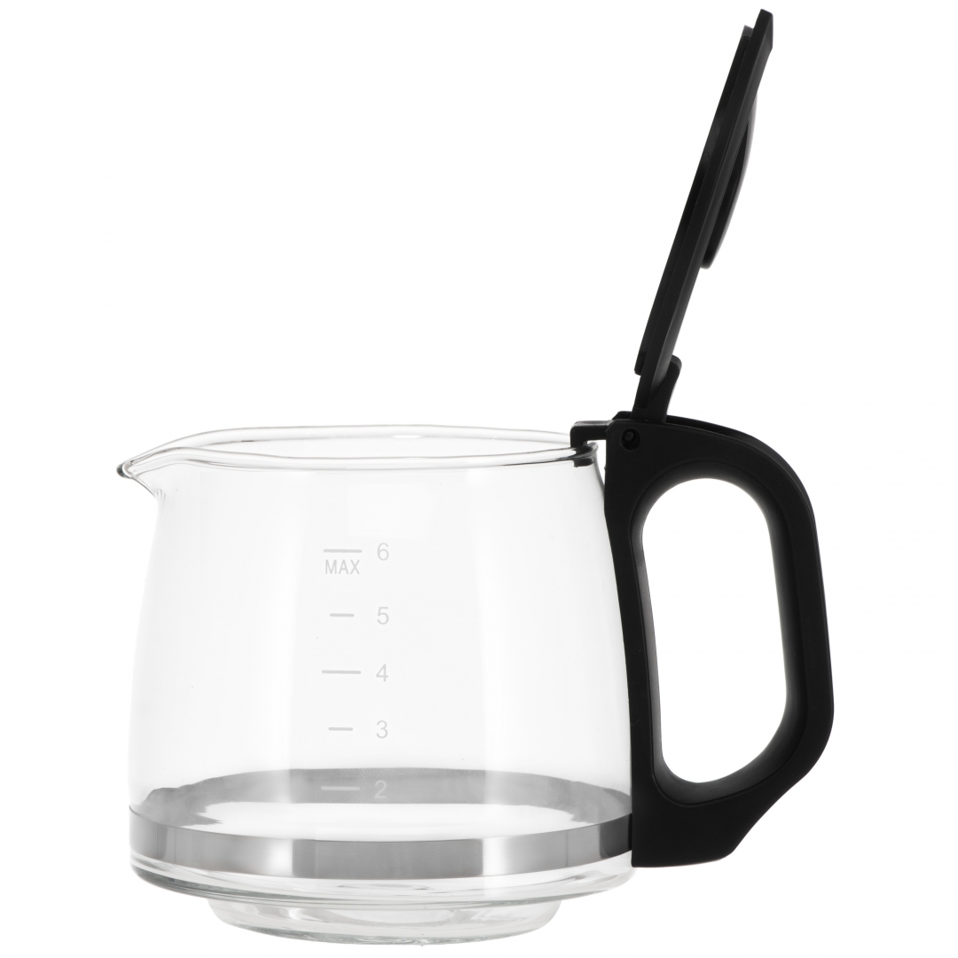 Adler AD4381 filteres tea-kávéfőző, 0.6L, 600W, fekete szín 