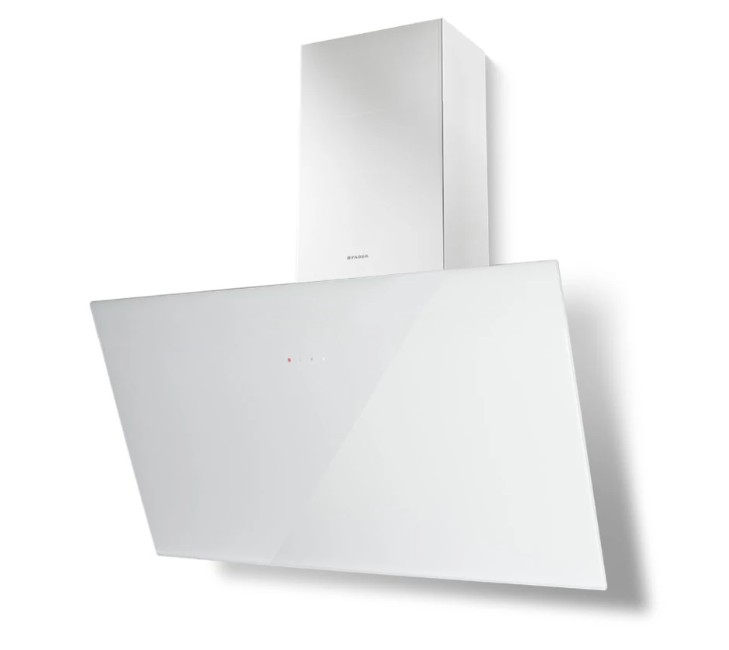 Faber Tweet EV8 LED WH A80 beépíthető falra szerelhető döntött kürtös konyhai elszívó, 80 cm, fehér, 330.0529.667