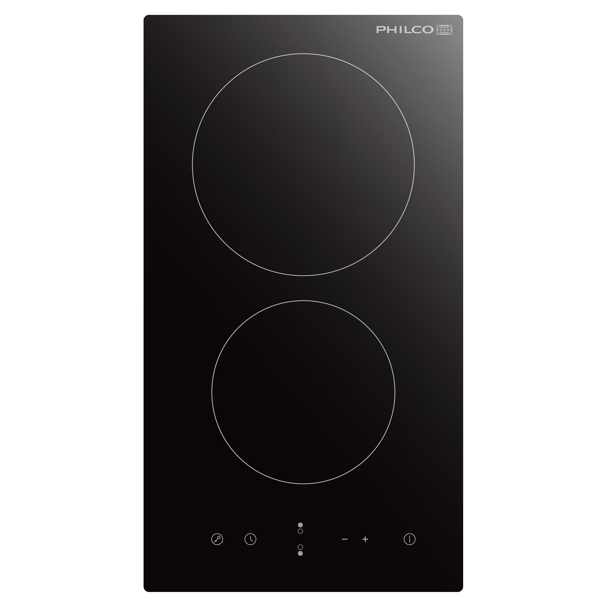 Philco PHS 3020 TC beépíthető domino üvegkerámialap, 28.8x52x5.5 cm, fekete szín 