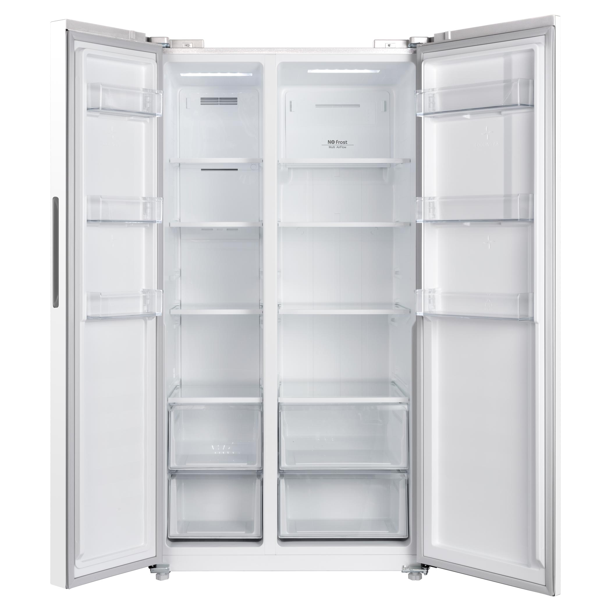 Philco PXSBSI 525 EW No Frost side by side hűtőszekrény, 333/192L, inverter motor, 91.2x64.2x176.2 cm