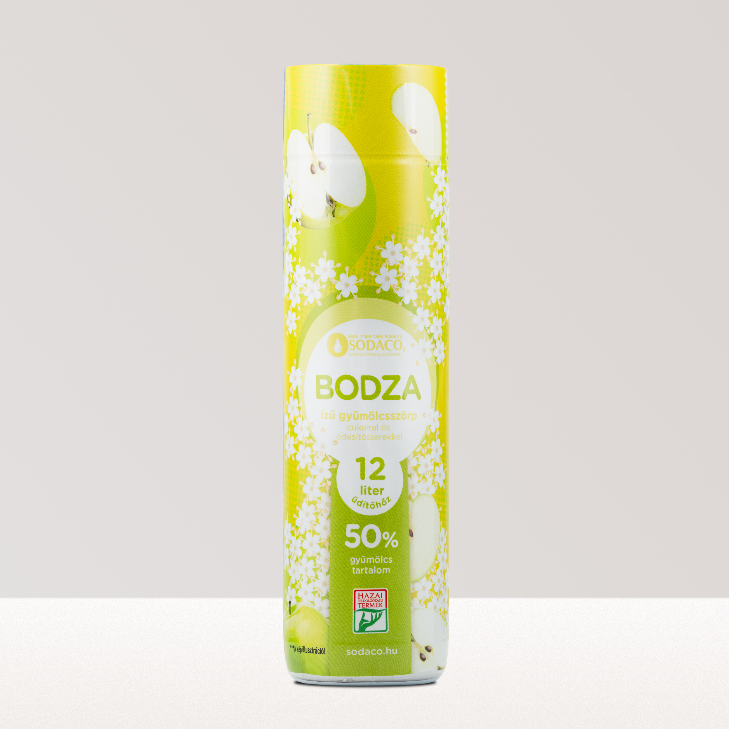 Sodaco bodza szörp, 1:23, 500 ml