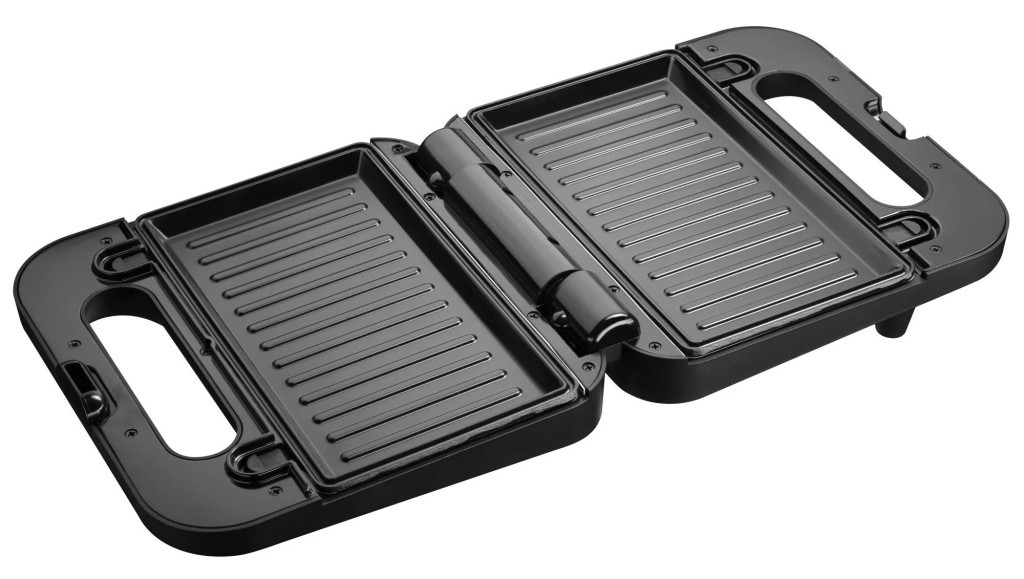 Amica SMK 4011 3:1 szendvicssütő, szendvics, grill, gofri 750W, fekete szín 