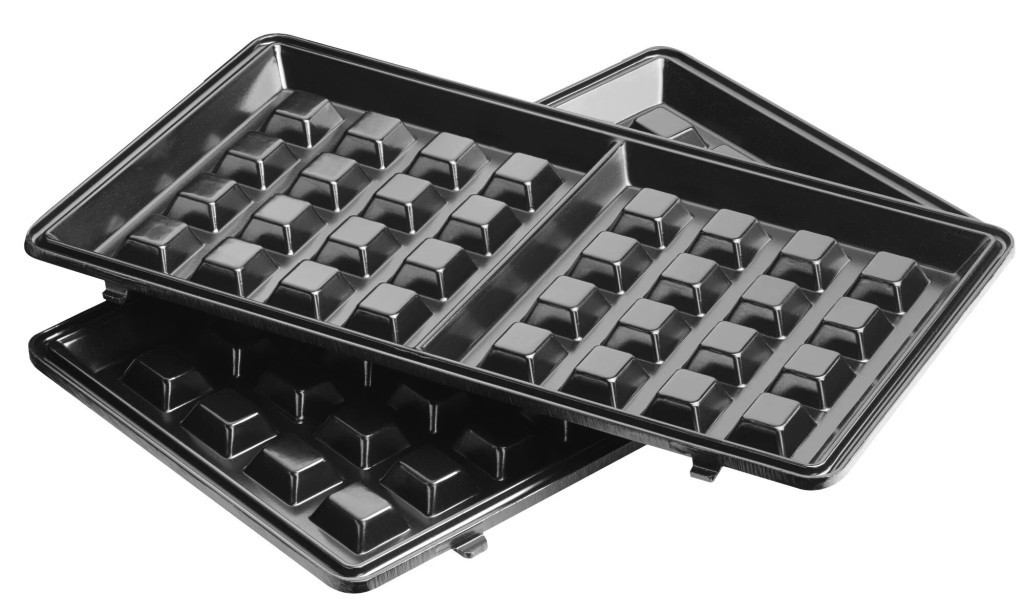Amica SMK 4011 3:1 szendvicssütő, szendvics, grill, gofri 750W, fekete szín 
