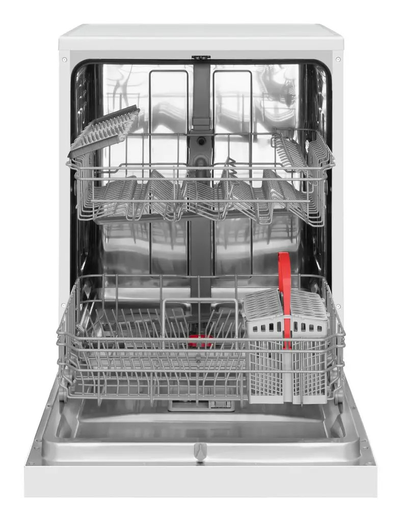 Amica MV 456 ADW keskeny mosogatógép, 10 teríték, 44.8x60x84.5 cm, fehér szín 