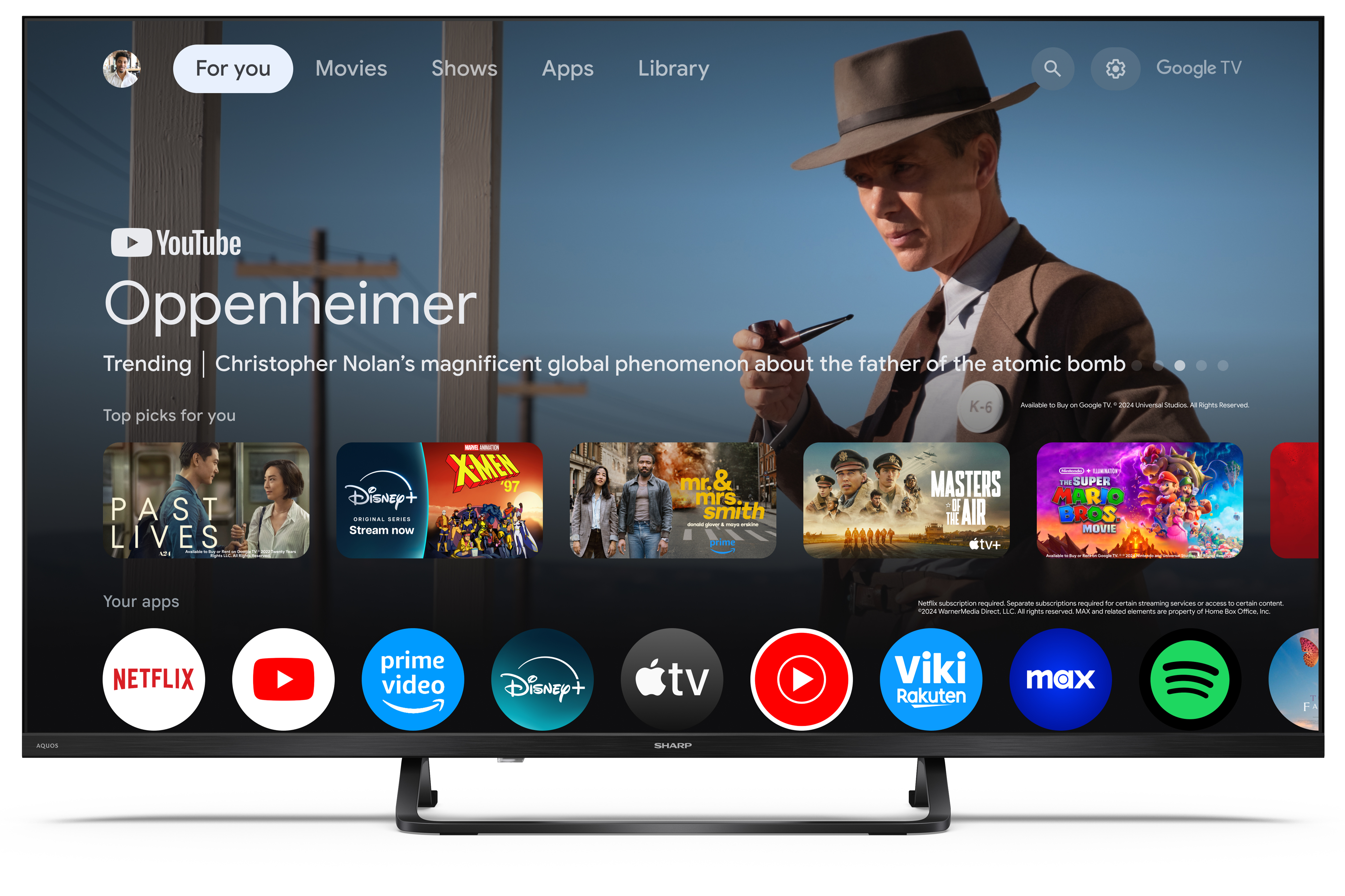 Sharp 40HF3865E Full HD Smart QLED TV, 40", 101.6 cm 