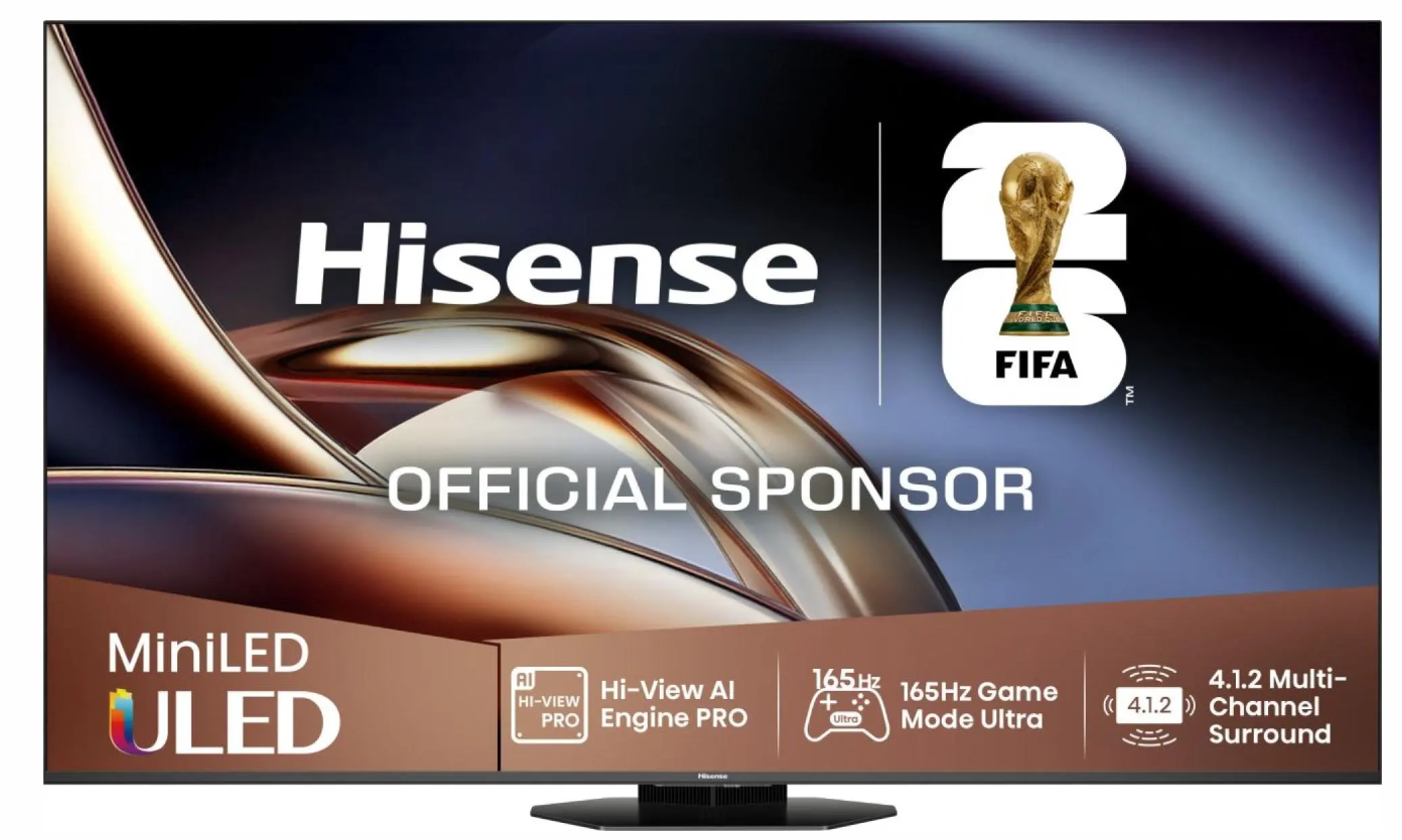 Hisense 75U8Q 4K UHD Smart MiniLED ULED TV, 75*, 190.5 cm