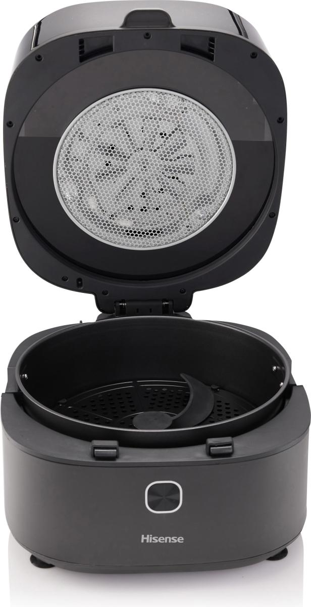 Hisense HAF1350DR forrólevegős sütő, Air Fryer, 6.7L, 1350W, antracit szín 