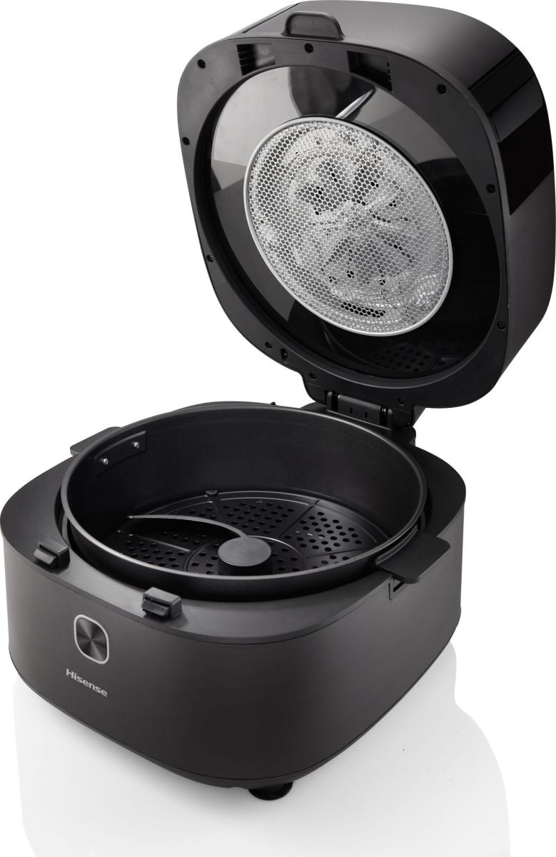 Hisense HAF1350DR forrólevegős sütő, Air Fryer, 6.7L, 1350W, antracit szín 