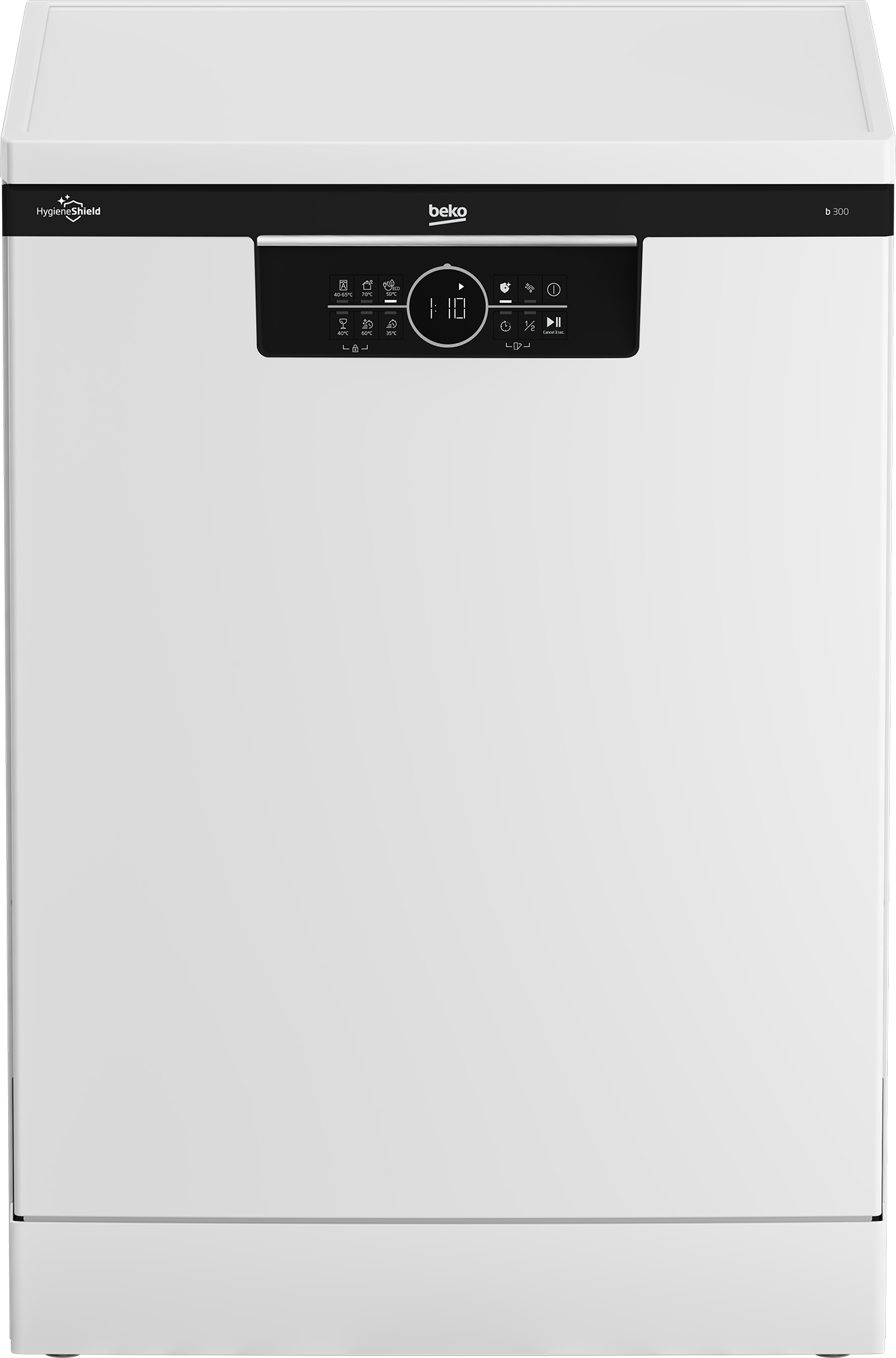 Beko BDFN26530W mosogatógép, 15 teríték, automatikus ajtónyitás, 59.8x60x85 cm