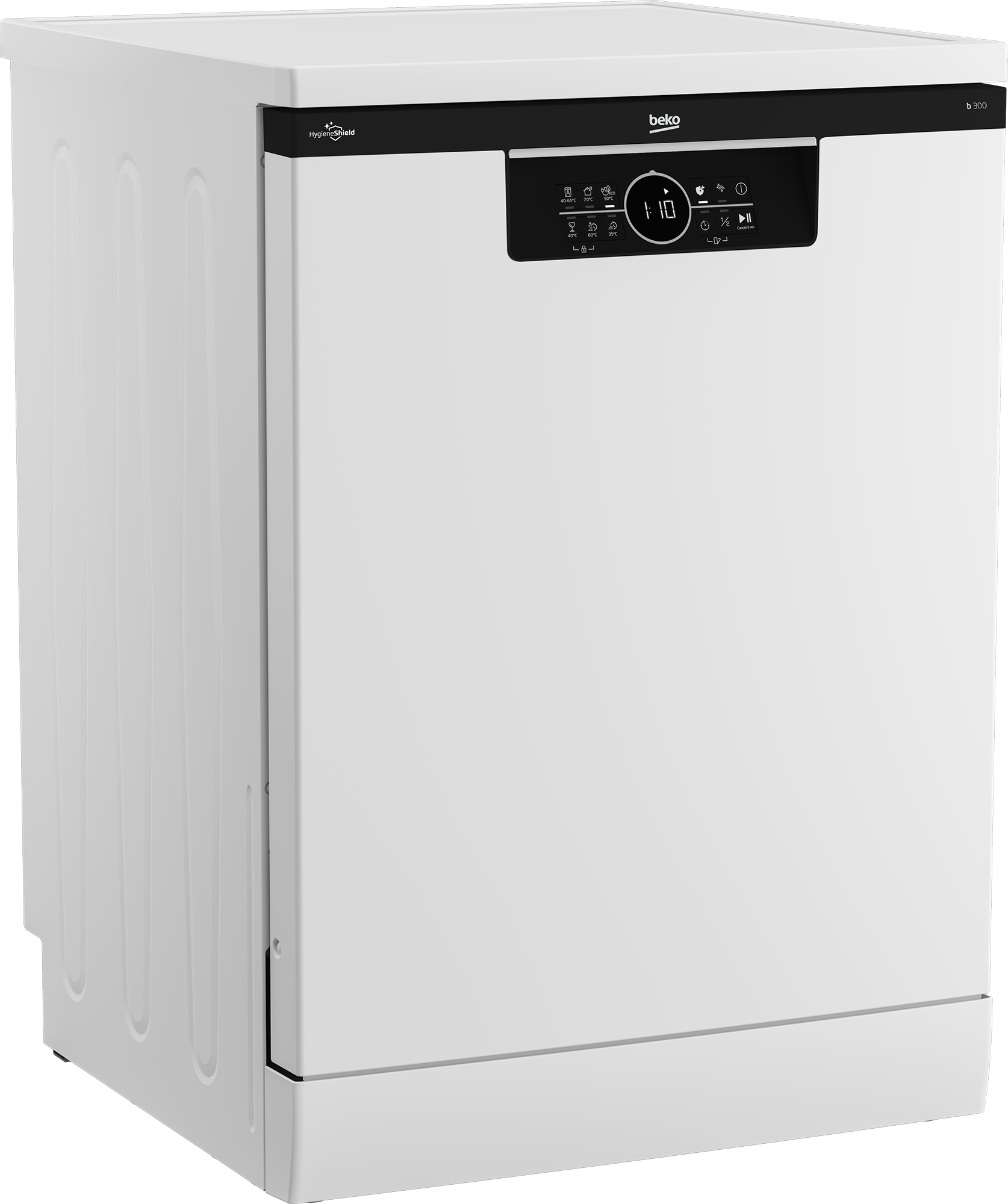 Beko BDFN26530W mosogatógép, 15 teríték, automatikus ajtónyitás, 59.8x60x85 cm
