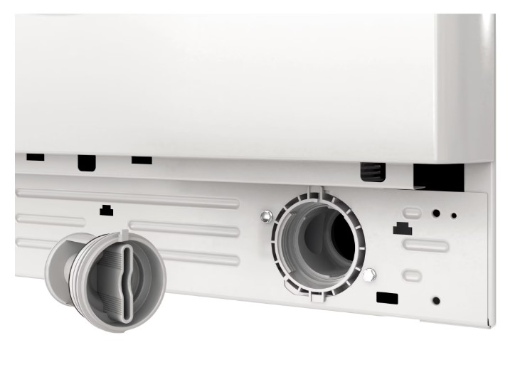 Indesit BDE 86436 WSV EE mosó-szárítógép, 8/6 kg, inverter motor, gőz, 59.5x54x85 cm 
