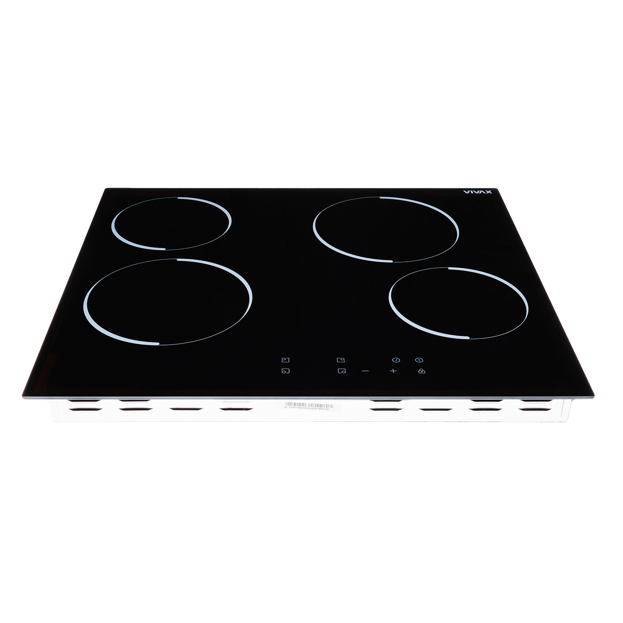 Vivax BH-04MVC beépíthető indukciós kerámialap, 59x52x5.1 cm, fekete szín 