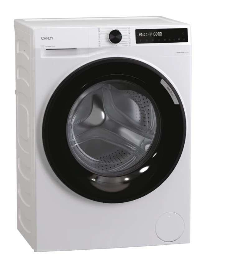 Candy BR 410BL8-S elöltöltős mosógép, 10 kg, inverter motor, gőz, Wifi, 59.5x57.9x85 cm
