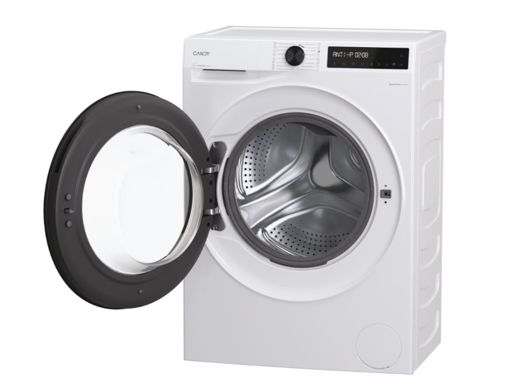 Candy BR 410BL8-S elöltöltős mosógép, 10 kg, inverter motor, gőz, Wifi, 59.5x57.9x85 cm