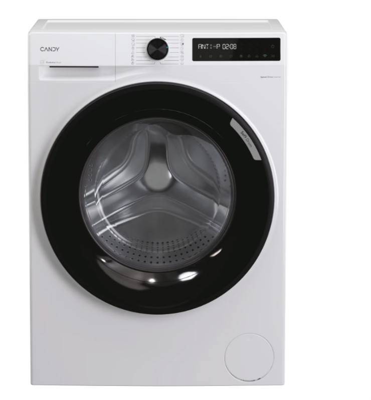 Candy BR 410BL8-S elöltöltős mosógép, 10 kg, inverter motor, gőz, Wifi, 59.5x57.9x85 cm