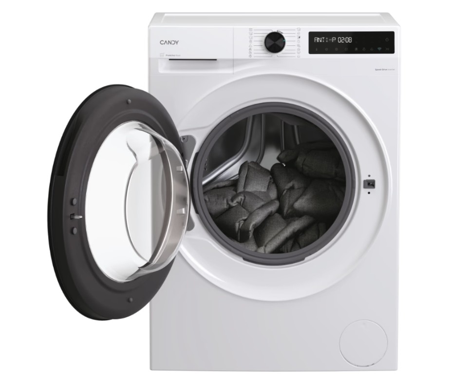 Candy BR 413BL8-S elöltöltős mosógép, 13 kg, inverter motor, 59.5x68.1x85 cm 