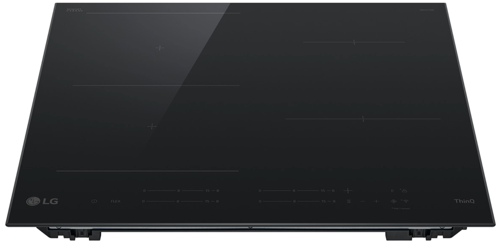 LG CBIZ2435B beépíthető indukciós kerámialap, 59x52x5 cm, fekete szín 