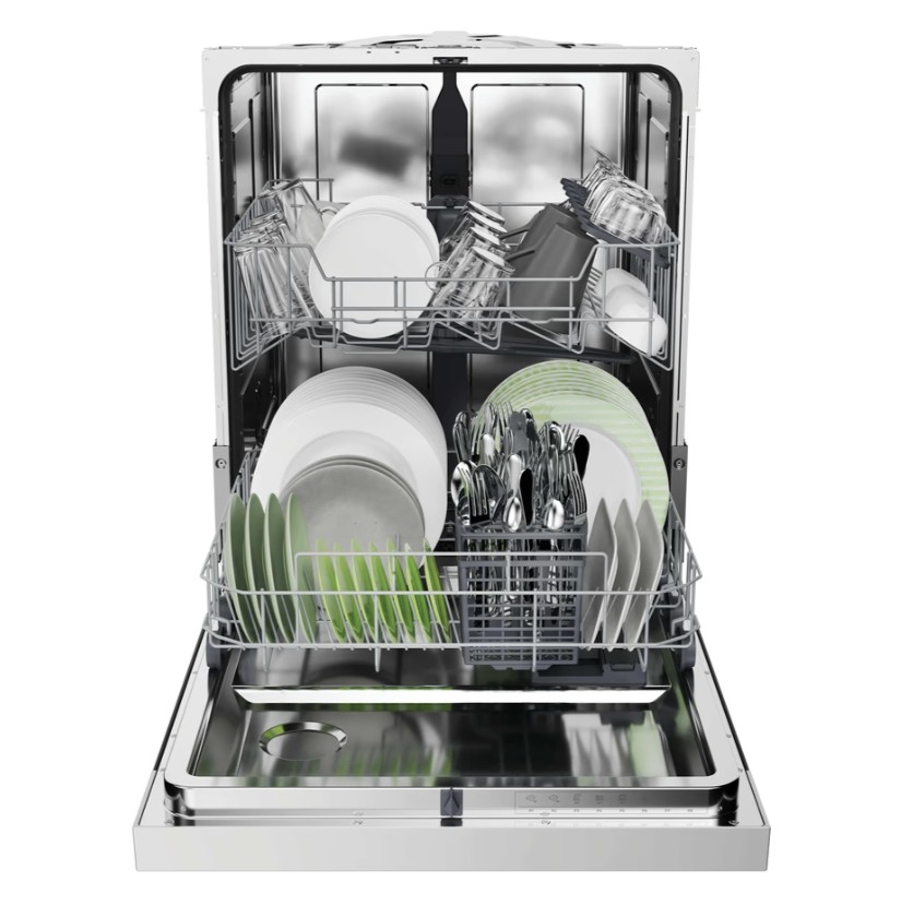 Candy CH 3E7F0S kezelőpaneles beépíthető mosogatógép, 13 teríték, 59.6x57.2x81.8 cm, inox szín