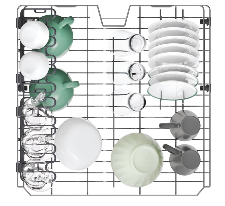 Candy CI 3E7L0W2 teljesen beépíthető mosogatógép, 13 teríték, Wifi, inverter motor, 59.7x55.5x81.8 cm