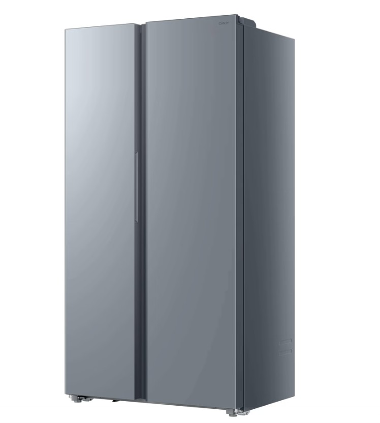 Candy CNSQ2T918EX Total No Frost side by side hűtőszekrény, Wifi, 331/192L, 90.8x64.7x177.5 cm, inox szín