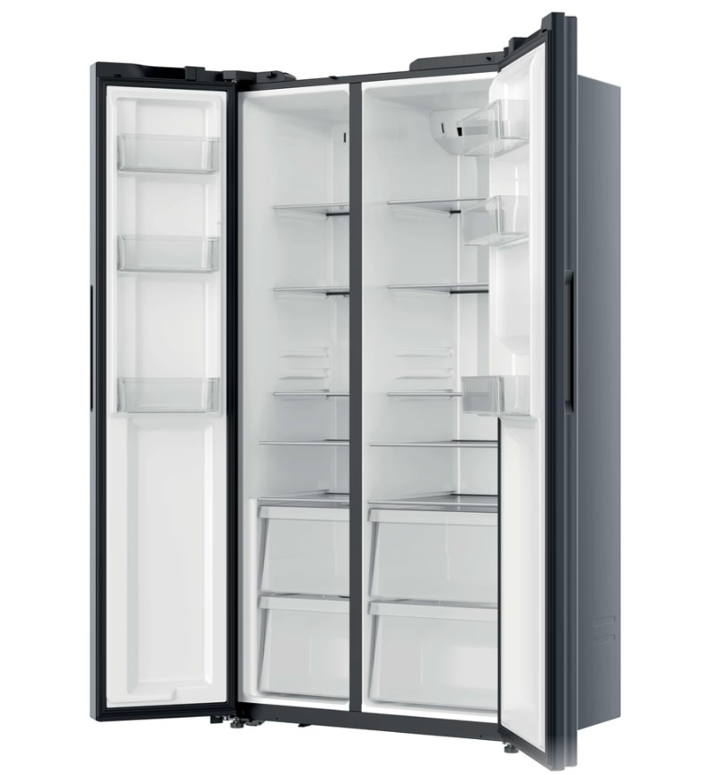 Candy CNSQ2T918EX Total No Frost side by side hűtőszekrény, Wifi, 331/192L, 90.8x64.7x177.5 cm, inox szín