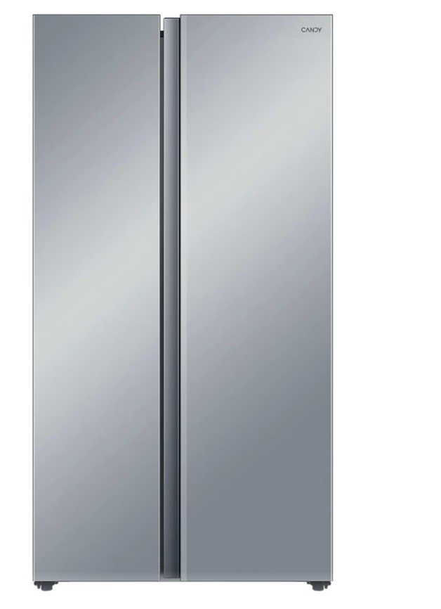Candy CNSQ2T918EX Total No Frost side by side hűtőszekrény, Wifi, 331/192L, 90.8x64.7x177.5 cm, inox szín