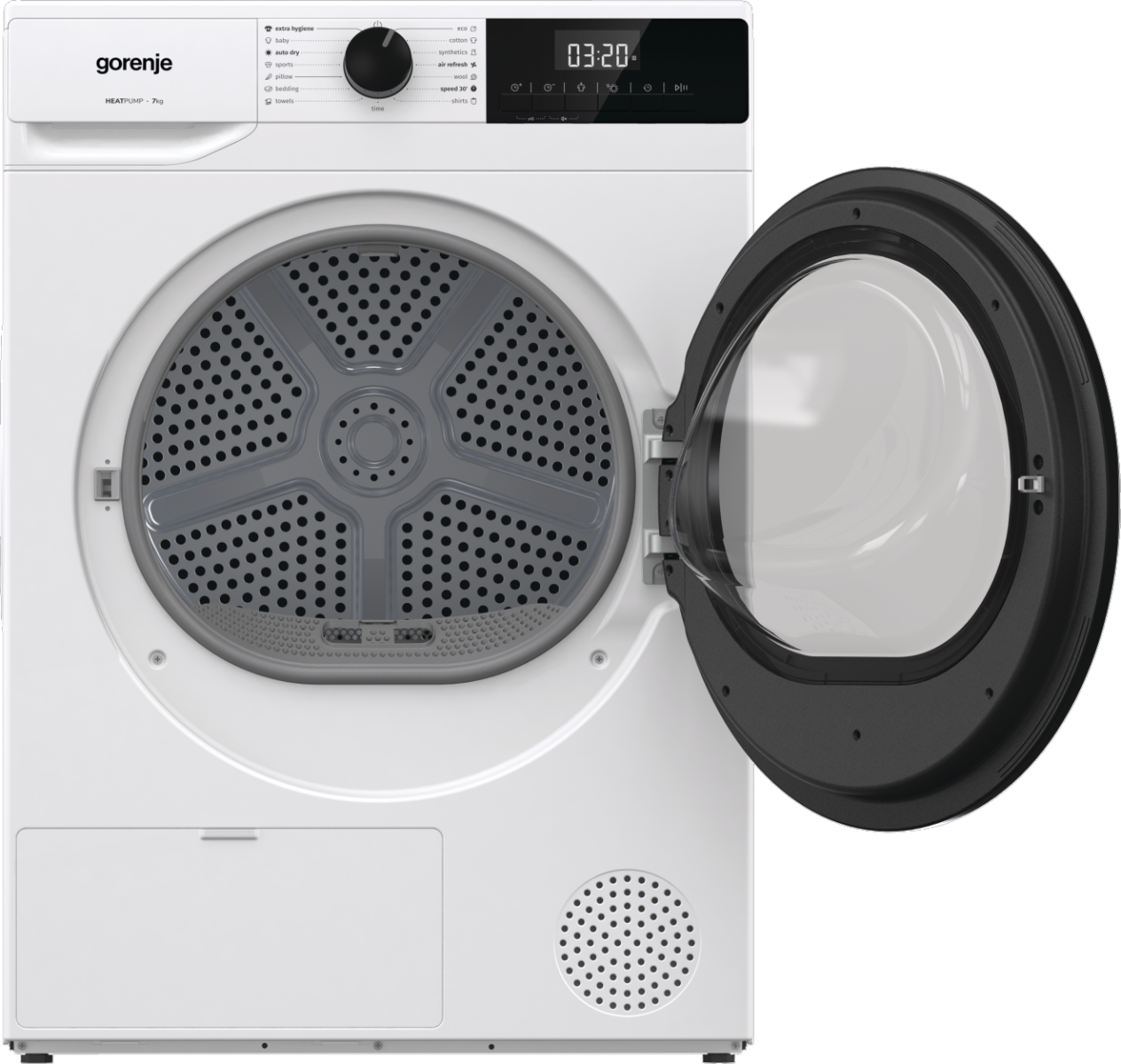 Gorenje D2HNE7D hőszivattyús szárítógép, 7 kg, 59.5x51x84.5 cm