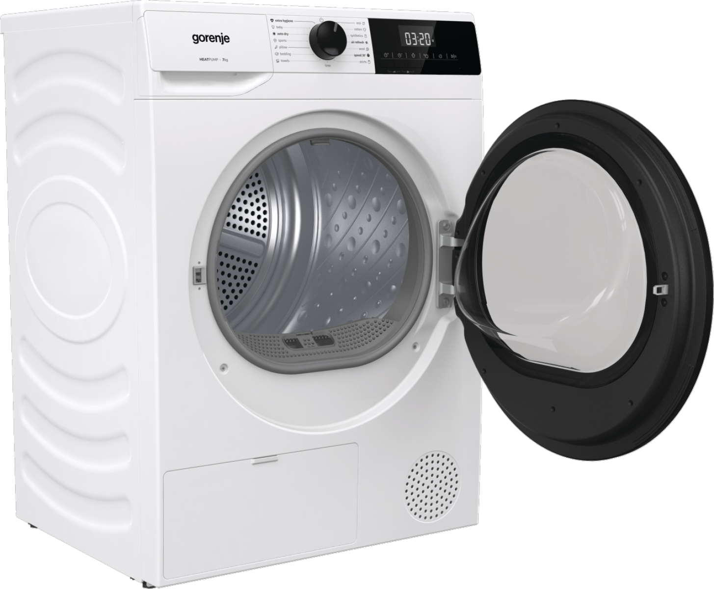 Gorenje D2HNE7D hőszivattyús szárítógép, 7 kg, 59.5x51x84.5 cm