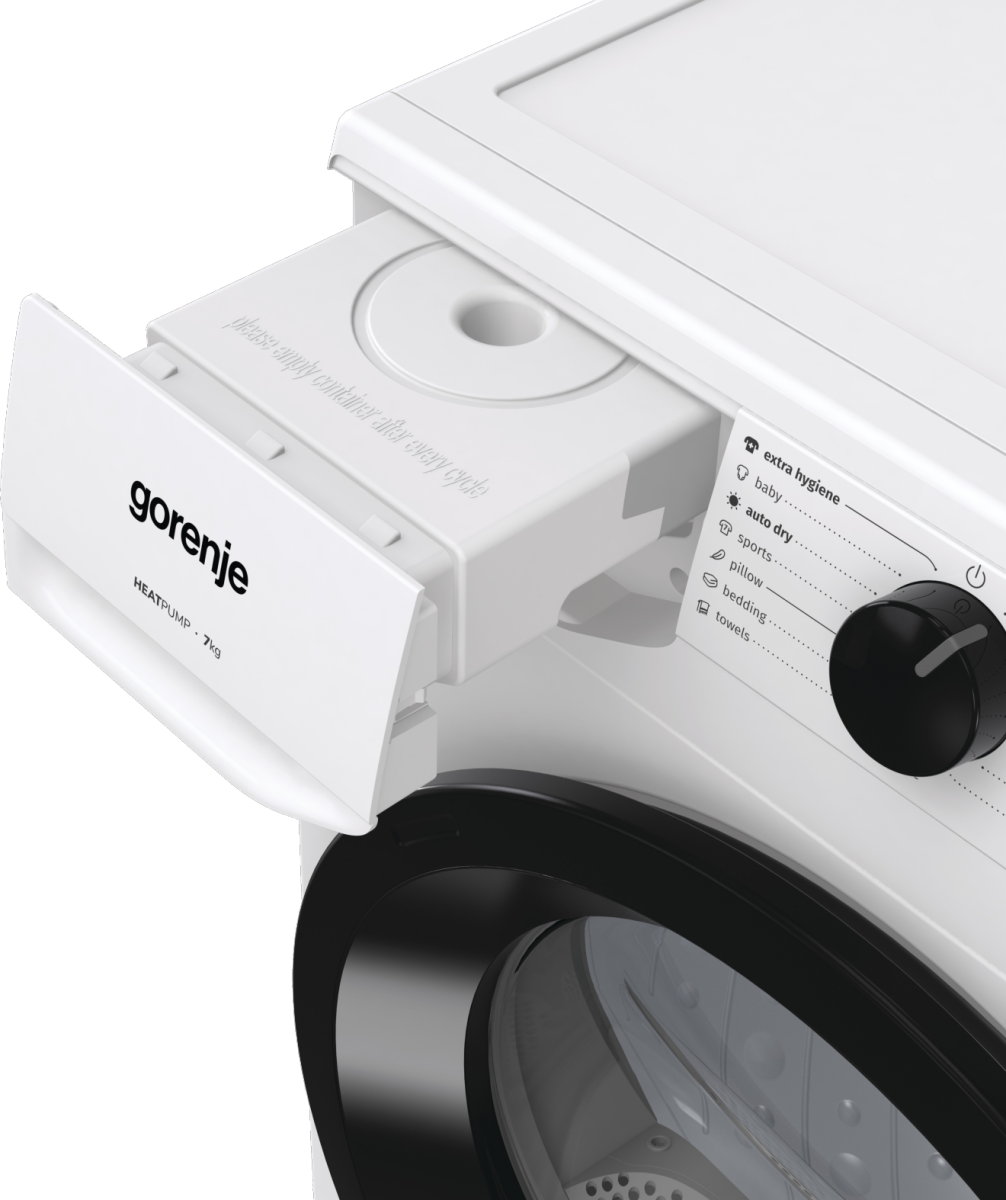Gorenje D2HNE7D hőszivattyús szárítógép, 7 kg, 59.5x51x84.5 cm