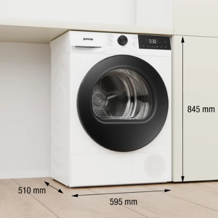 Gorenje DG2P7D hőszivattyús szárítógép, 7 kg, 59.5x51x84.5 cm