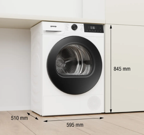 Gorenje DG2P7E hőszivattyús szárítógép, 7 kg, 59.5x51x84.5 cm