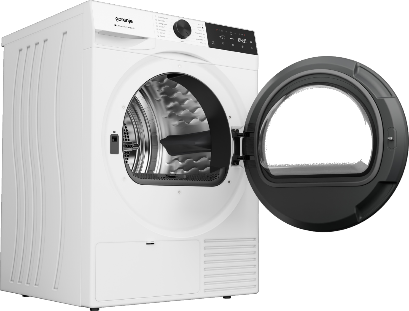 Gorenje DG41DP hőszivattyús szárítógép, 10 kg, Wifi, inverter motor, 60x62.5x85 cm