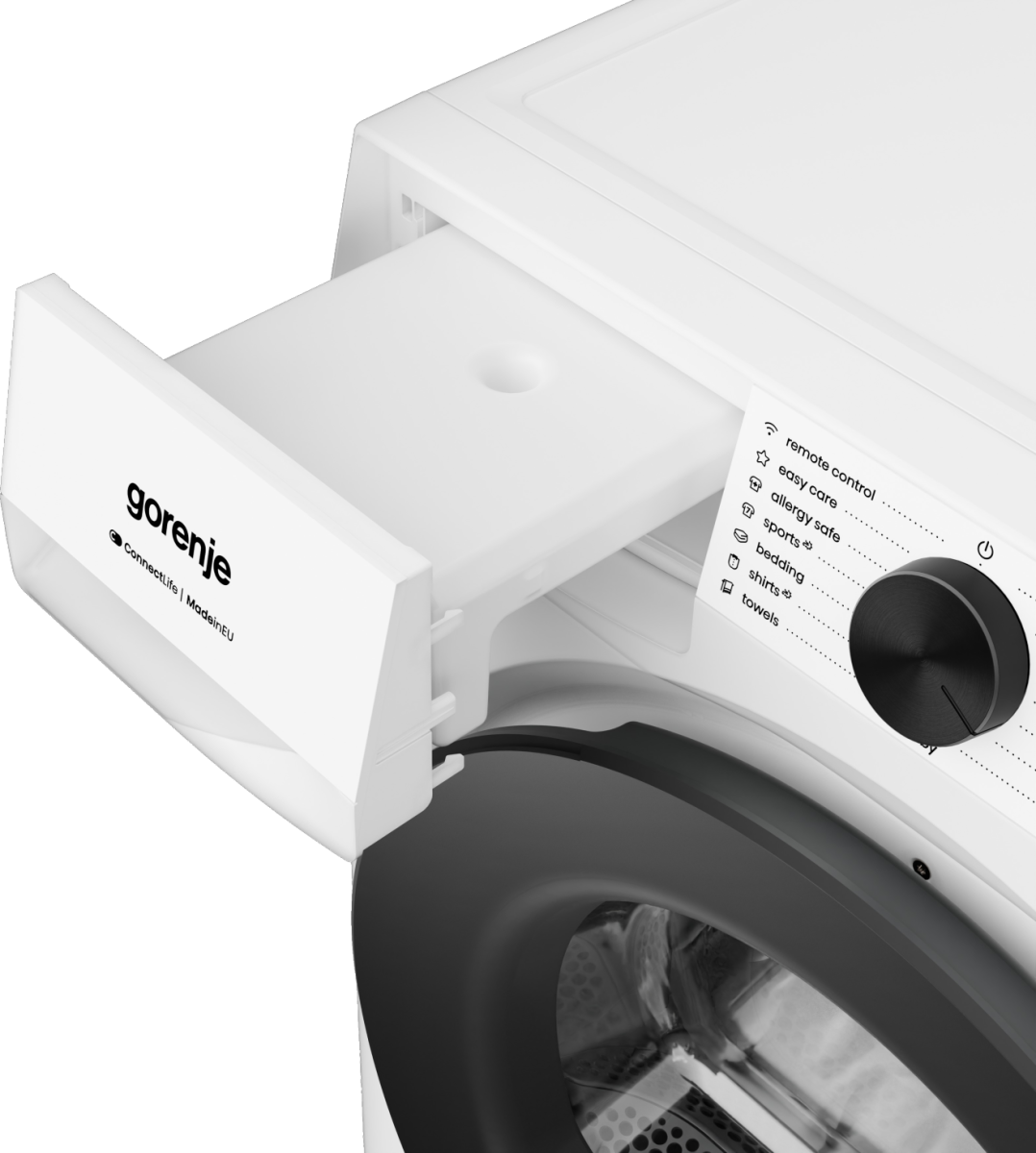 Gorenje DG41DP hőszivattyús szárítógép, 10 kg, Wifi, inverter motor, 60x62.5x85 cm