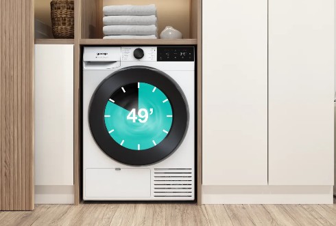 Gorenje DG41DP hőszivattyús szárítógép, 10 kg, Wifi, inverter motor, 60x62.5x85 cm