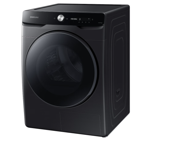 Samsung DV16DG8600BVU4 hőszivattyús szárítógép, 16 kg, inverter motor, 68.6x84.4x98.4 cm, fekete szín 
