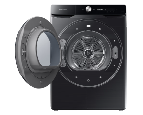 Samsung DV16DG8600BVU4 hőszivattyús szárítógép, 16 kg, inverter motor, 68.6x84.4x98.4 cm, fekete szín 