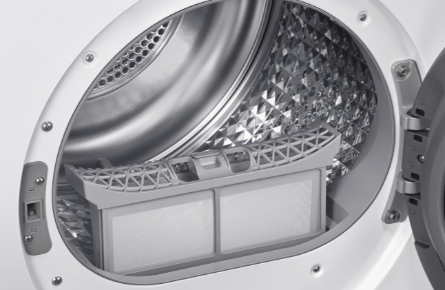 Samsung DV90DG52A0TELE hőszivattyús szárítógép, 9 kg, Wifi, inverter motor, 60x65x85 cm