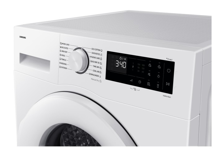 Samsung DV90DG52A0TELE hőszivattyús szárítógép, 9 kg, Wifi, inverter motor, 60x65x85 cm