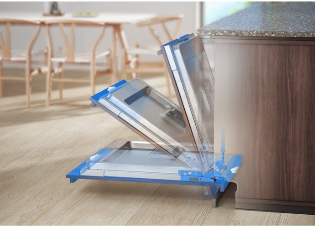 Electrolux EEA23200L teljesen beépíthető keskeny mosogatógép, 10 teríték, 3 kosár, automatikus ajtónyitás, inverter motor, 44.6x55x81.8 cm