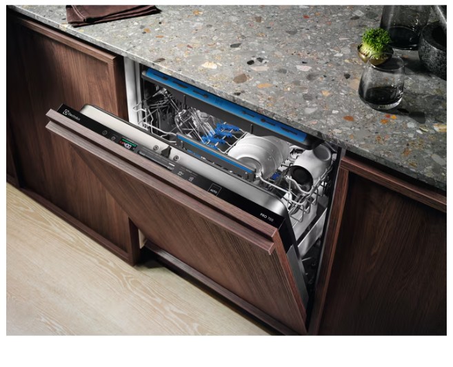 Electrolux EES48401L teljesen beépíthető mosogatógép, 3 kosár, 14 teríték, automatikus ajtónyitás, 59.6x55x81.8 cm 