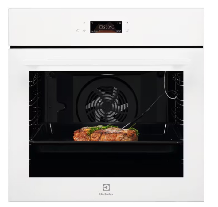 Electrolux EOE8P39WV beépíthető sütő, 72L, Wifi, pirolitikus tisztítás, 59.6x56.9x59.4 cm, fehér szín