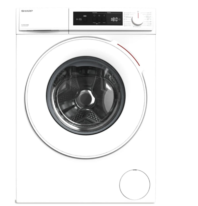 Sharp ES-NFA612DWB-EE elöltöltős mosógép, 6 kg, inverter motor, 60x42x85 cm