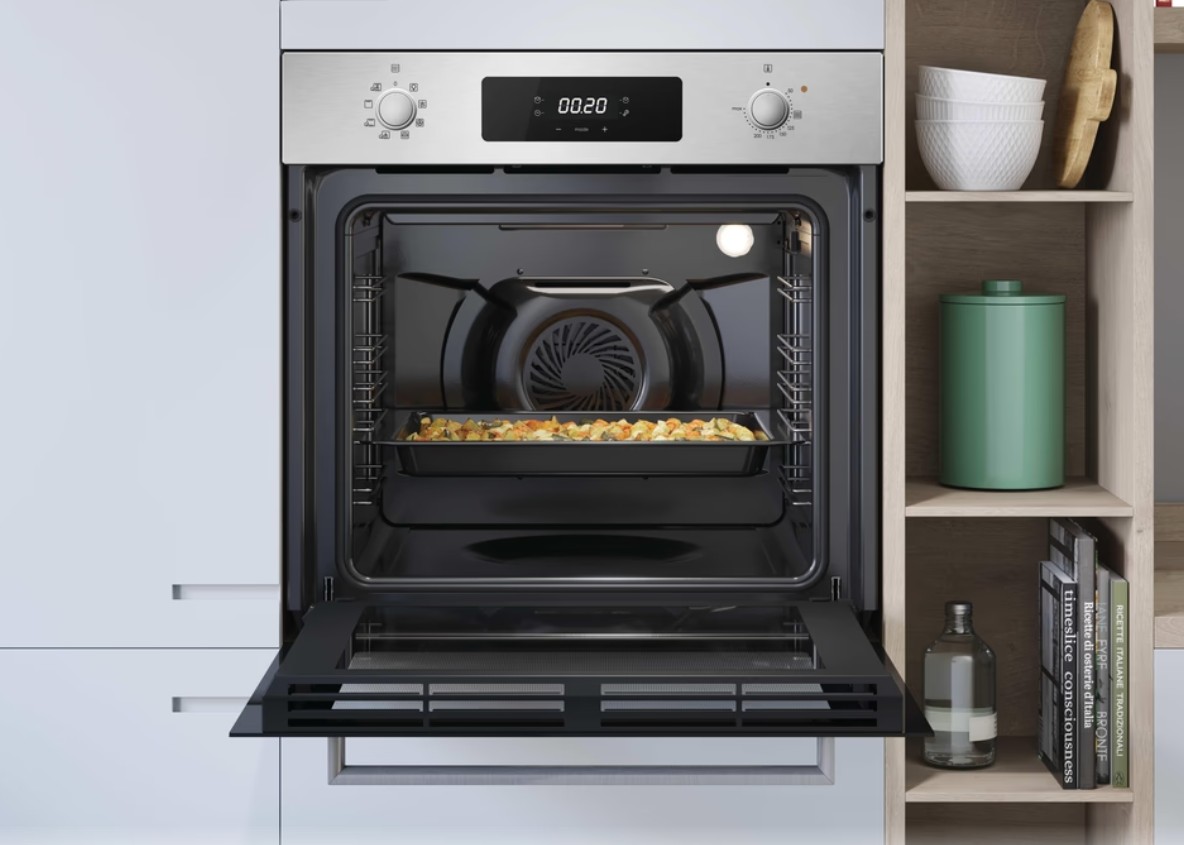 Candy F CM955NRL/CA beépíthető sütő, 70L, 59.5x56.8x59.5 cm, inox szín