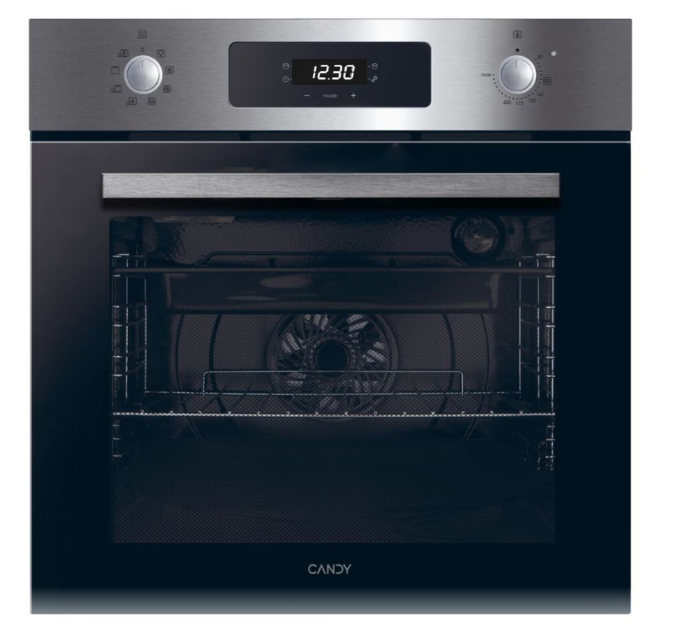 Candy F CM955NRL/CA beépíthető sütő, 70L, 59.5x56.8x59.5 cm, inox szín