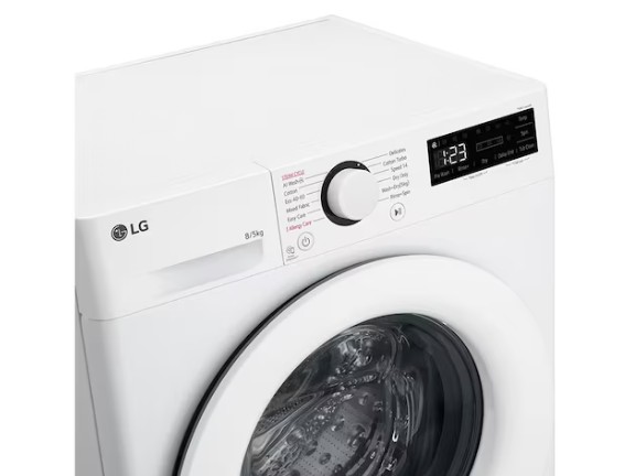 LG F2DR508SWW mosó-szárítógép, 8/5 kg, inverter motor, 60x47.5x85 cm