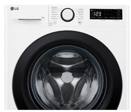 LG F4WR513SBW elöltöltős mosógép, 13 kg, gőz, inverter motor, 60x62x85 cm