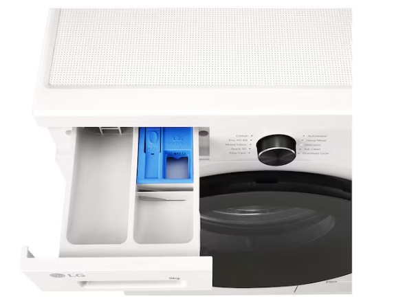 LG F4X1009NMB elöltöltős mosógép, 9 kg, Wifi, inverter motor, 60x55x85 cm